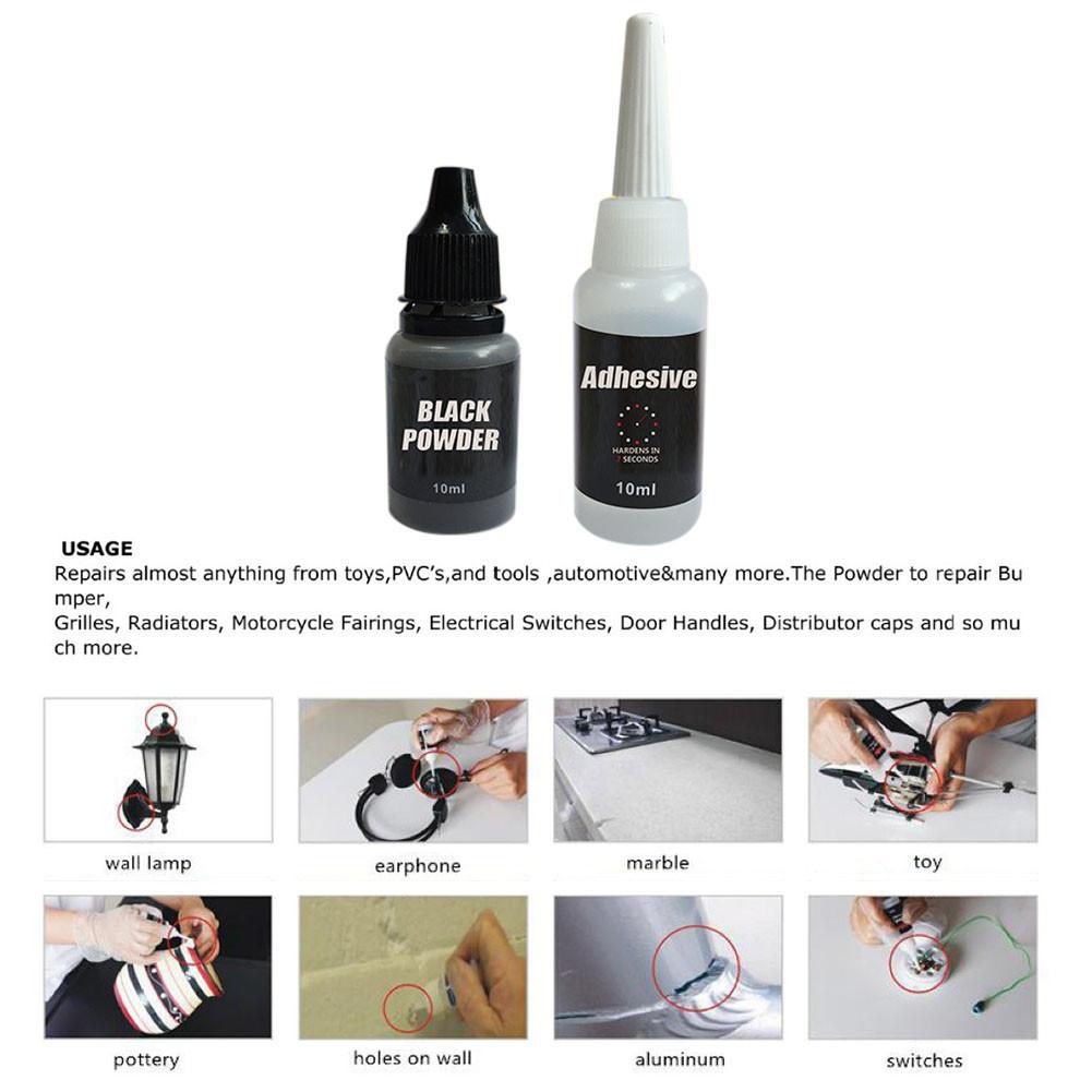Adhesive Quick Fix Fast Bonding Glue Set Fast Solidification Adhesive Repaired Quickly /Epacket