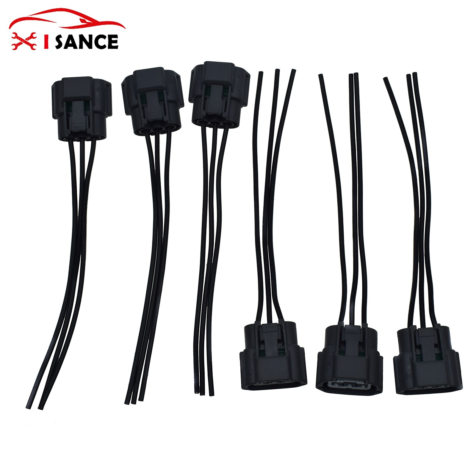 3Pin Ignition Coil Pigtail Wire Harness Connector For Nissan Maxima Altima Infiniti EX35 Q70 UF-550 645-787 22448JA10A J48817102