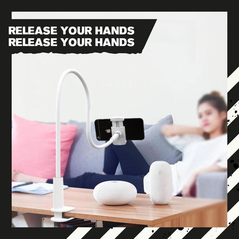 Gooseneck Bed Phone Holder Lazy Flexible Mount Holder Mobile Phone Camera Selfie Stand Monopod Support Photo Remote Control