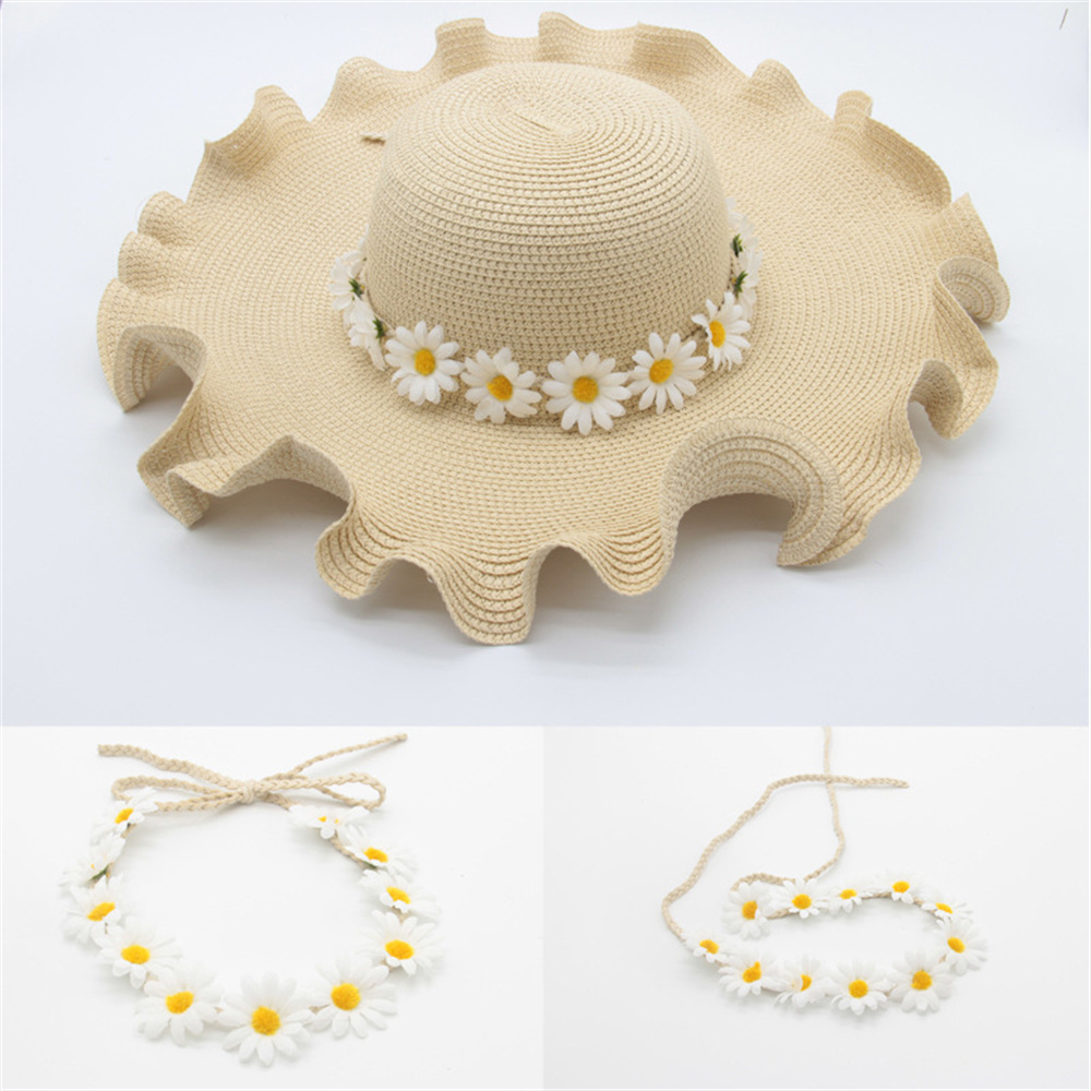 Daisy Wreath Fall-inspired Floral Crown Sunflower Crown Boho Headband For Outdoor Events Bride Accessories Flower Headdress