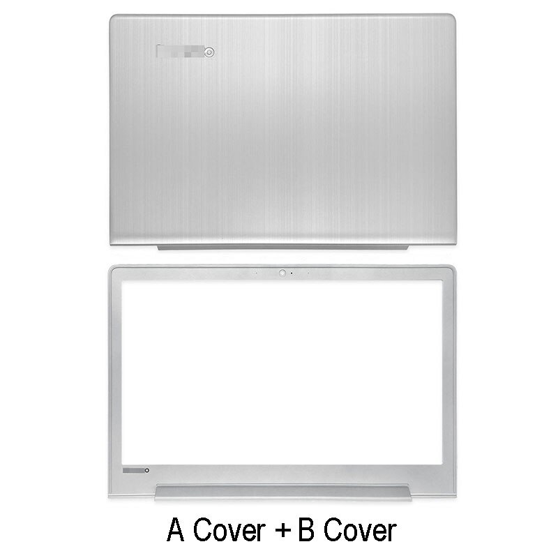For Lenovo 310S-15 310S-15IKB 510S-15ISK Laptop LCD Back Cover Front Bezel Hinges Palrmest Bottom Case Silver A B C D Cover: AB Cover