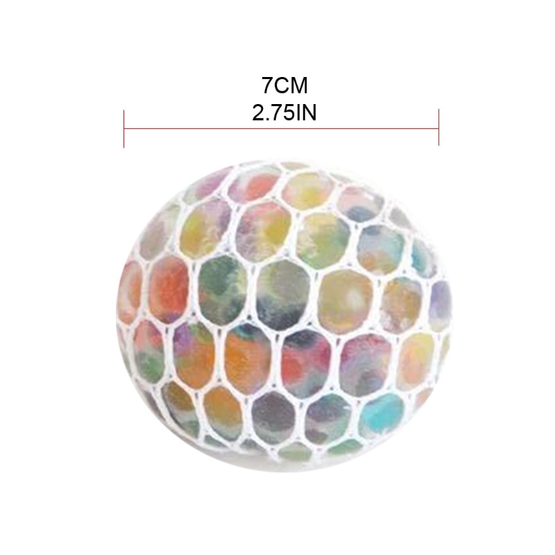 Sensorischer zappeln-Handball, quetschball mit traubenmotiv, neuartiger Gag-Ball, stressabbau, netzball für erwachsene, Ideal zum abbau von druck und angstzuständen