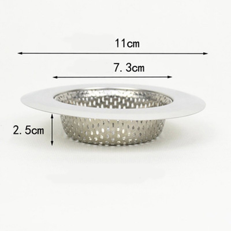 Rvs Spoelbak Zeef Keuken Riool Preventie Van Verstopping Afvoerputje Badkamer Zeef Puin Cleaner Voedsel Afval: C