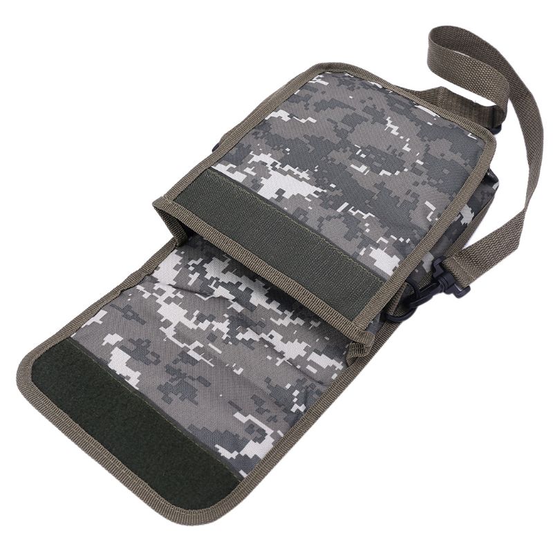 Metaaldetector Bag Camo Oxford Taille Schouder Riem Pouch Geluk Gold Nugget Tassen Voor Metaal Detecteren P9YE