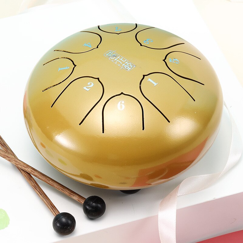 Jiayouy 4Pair Steel Tongue Drum Mallets With Bracket And Storage Bag,3 Pair Rubber Head Percussion Sticks,1 Pair Felt Head Drum Stick,Drum Hammer For