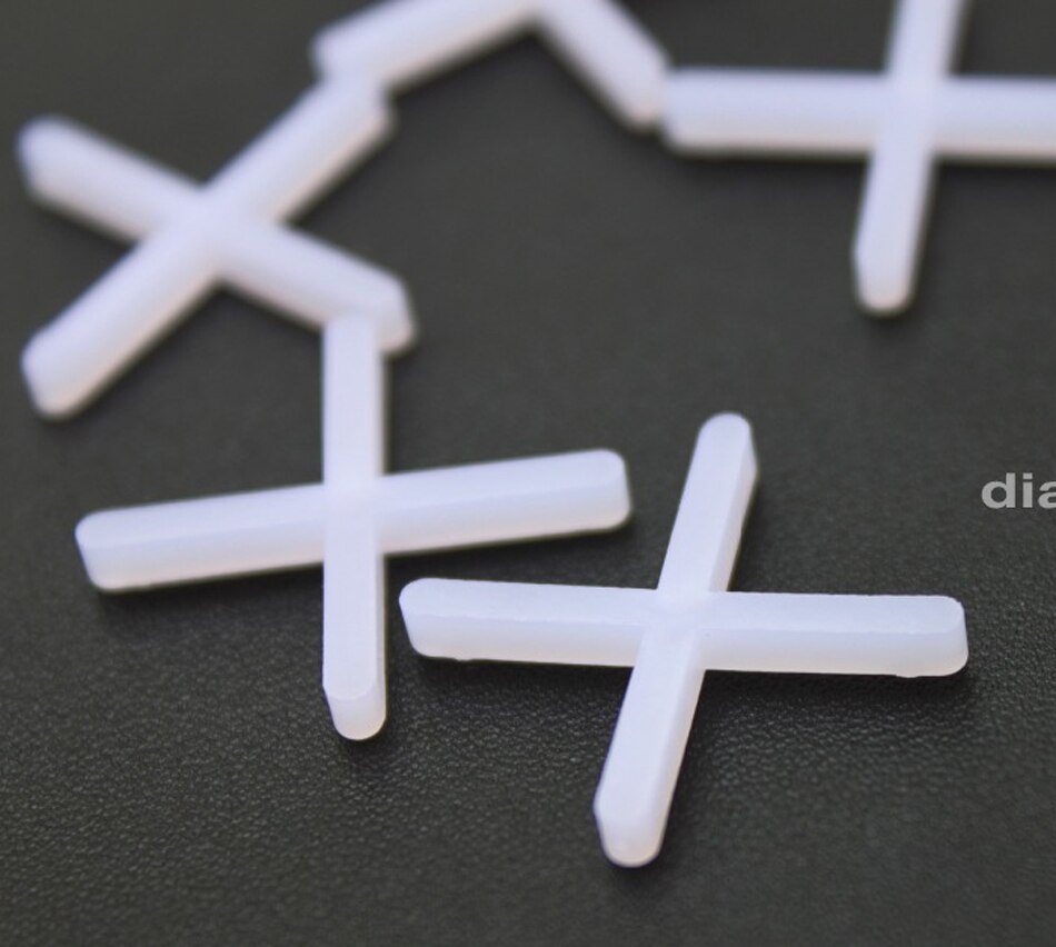 2mm Tile Spacers For Spacing Of Floor Wall Tiles 1000pcs