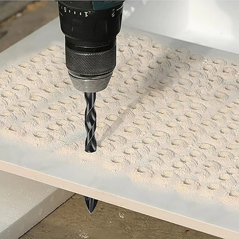 High-Four-edged 14/7Pcs 3-12mm Masonry Drill Bits Concrete Drill Bit Set Tungsten Carbide Tip Work with Concrete Stone Carbide