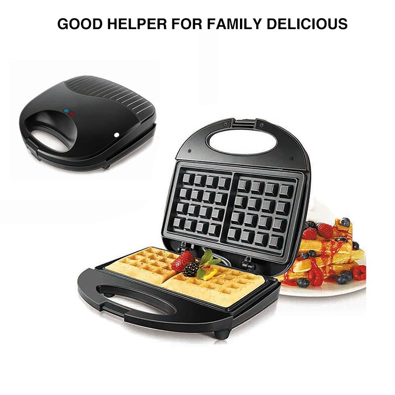 Waffeleisen Maschine Waffel Eisen Elektrische blasiert Ei Kuchen Ofen Frühstück Waffel-Hersteller, Der Maschine Waffeln