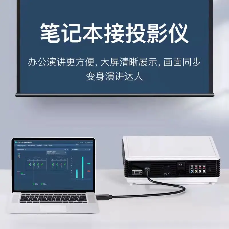 10M 5M 3M 1M DisplayPort a HDMI Cavo compatibile 1080P Schermo porta DP 1.2 a HDTV 4K Cavo per collegare computer portatile ai proiettori