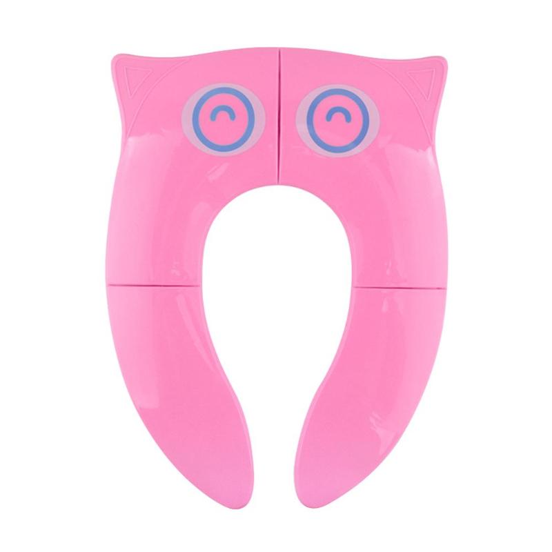 Kids Toilet Training Seat Folding Baby Potty Infant With Adjustable Baby Ladder Toilet ladder Folding Seat Toilet 1-7Y
