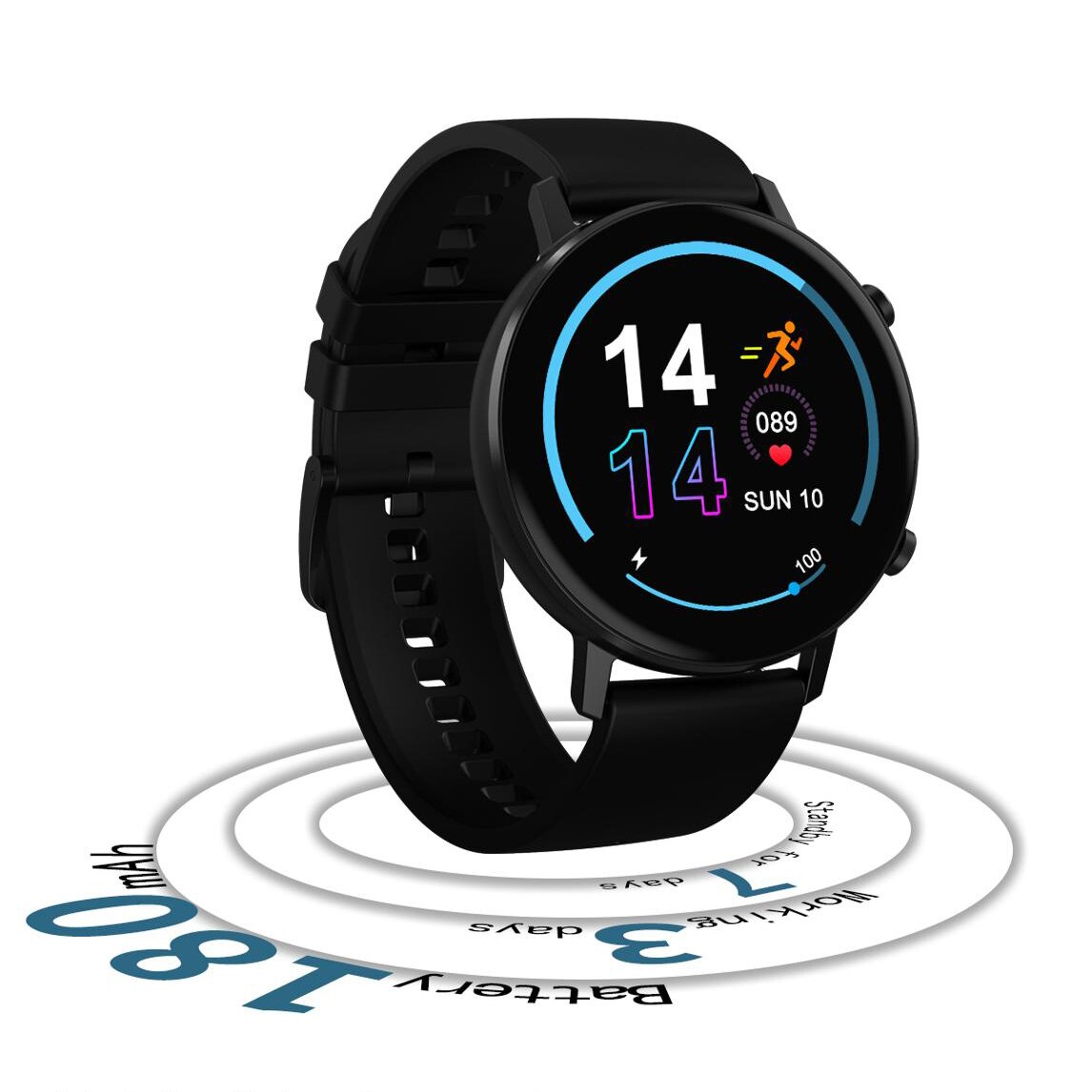 DT96 Smart Horloge Vrouwen Meerdere Schermen Trillingen Aanpassing Hartslag Detectie Muziek Controle Smartwatch Slaap Monitoring