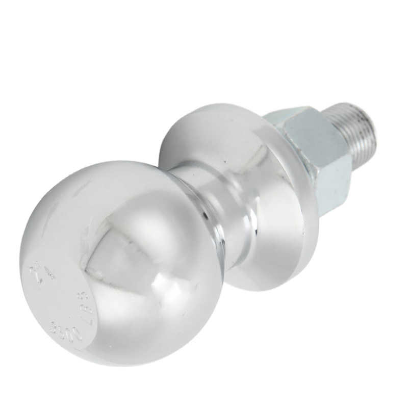 Caravan Tow Ball 2in Steel Chrome Plated Trailer Hitch Ball for ATV