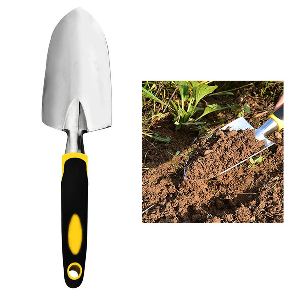 Handheld Blume Pflanzen Skala Kelle Schaufel Rechen Handschuhe Gartengeräte einstellen Pflanzung Skala Kelle Schaufel Rechen Handschuhe Gartenarbeit