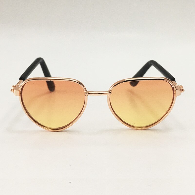 Snailhouse Huisdier Producten Mooie Hart Kat Zonnebril Reflectie Eye Bril Voor Kleine Hond Kat Pet 'S Props Accessoires: Orange