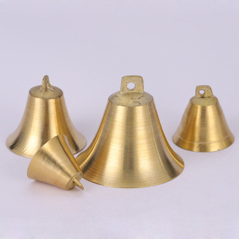 Cascabeles de cobre grueso para ganado, ovejas y caballos de vaca, antiguo, para evitar la pérdida de cascabel de aleación de Zinc, 1 unidad