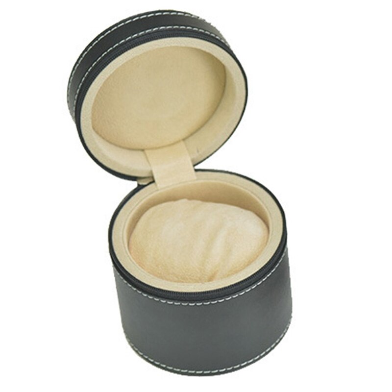 Horloge opbergtas handgemaakte horloge leren tas draagbare horloge opbergdoos reishorloge tas