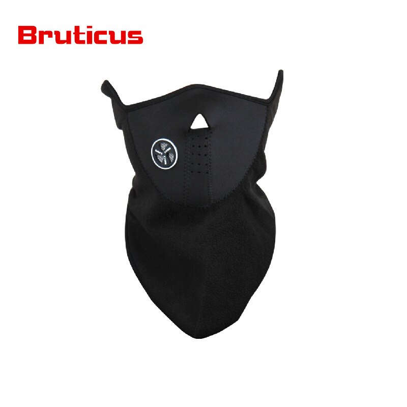 Bruticus motorsykkel halvansiktsmaske deksel fleece unisex ski snø moto sykling varm vinter halsbeskyttelse skjerf varm beskyttende maske