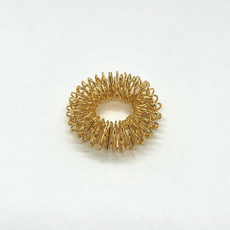 Anneau de Massage pour les mains et les doigts, ensemble de soins de santé, à usage domestique, acupression, Figure, outils de Massage, Relax directe, 10 pièces: Or