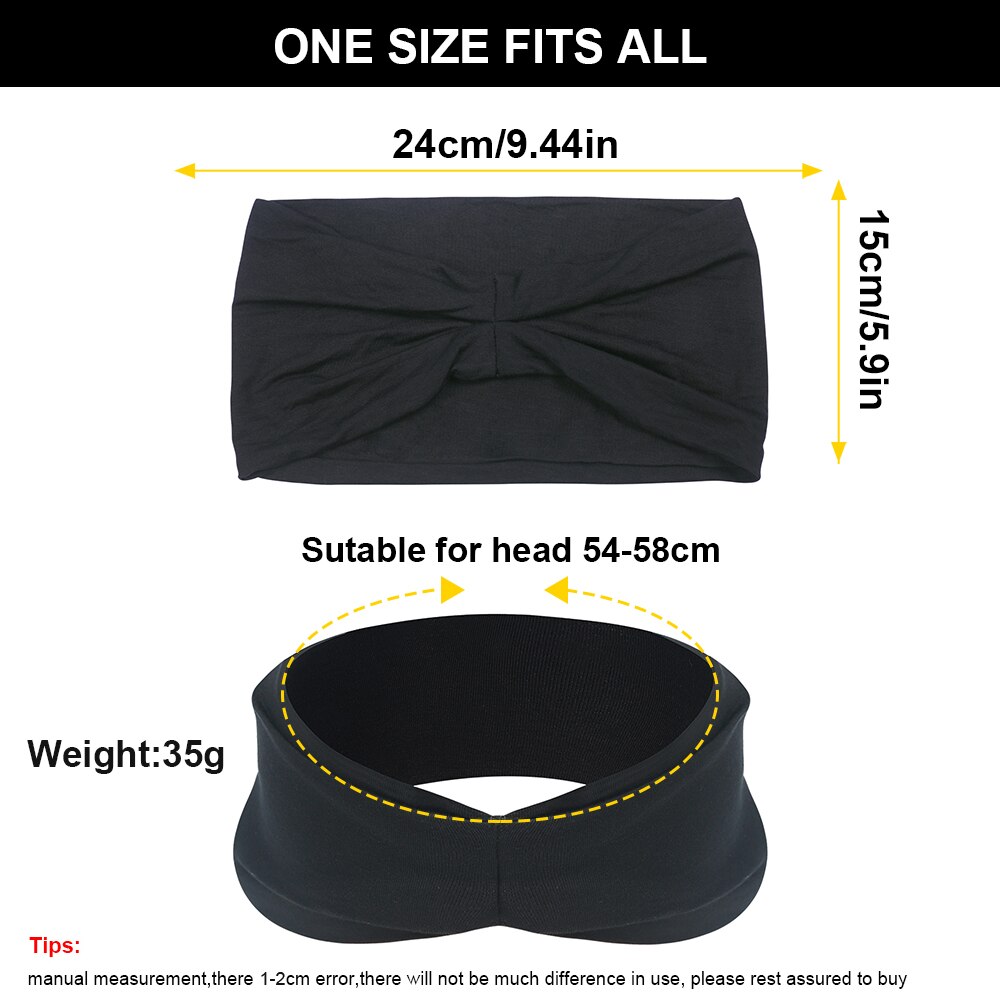 fascia per capelli fascia elastica sport fasce per capelli ciclismo correre capelli testa fitness jogging tennis yoga palestra morbido foulard uomo donna