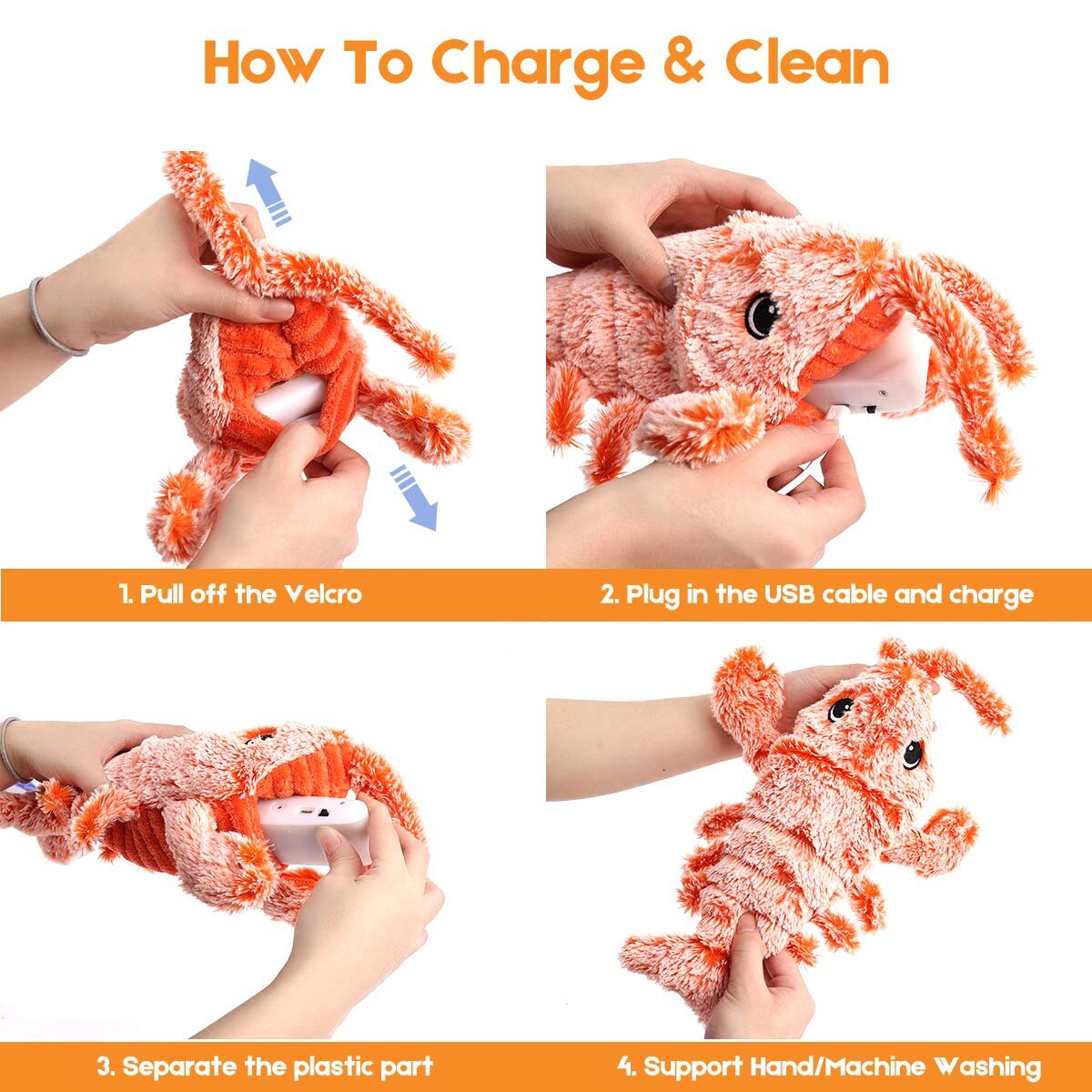 Jouet électrique interactif en forme de poisson pour chat, sauterelle, cataire réaliste, produit pour animaux de compagnie, chaton