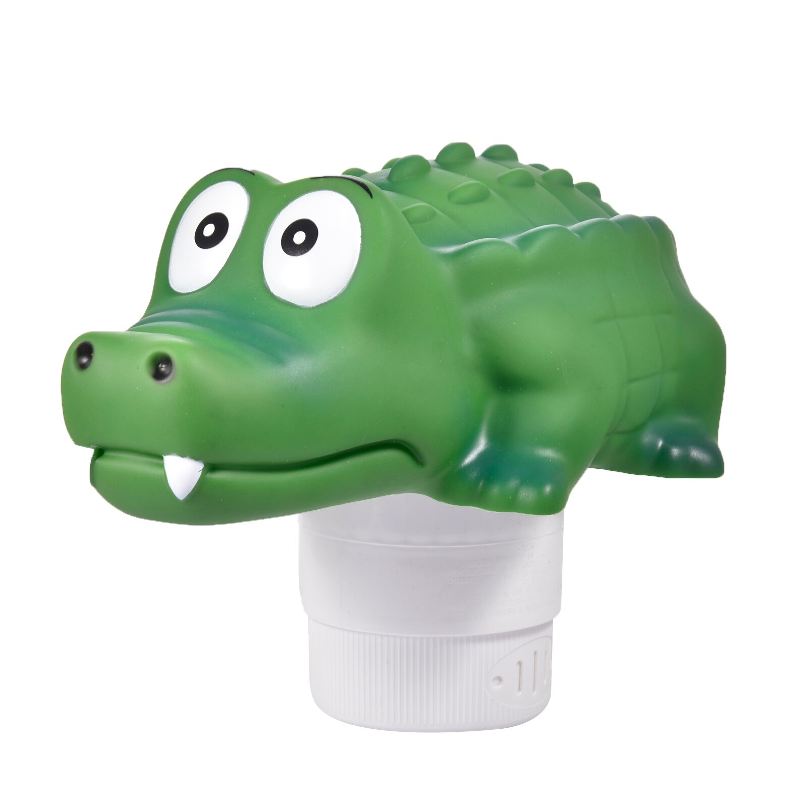 Flotteur de chlore en vinyle pour piscine, mignon Animal Crocodile, diffuseur de piscine, distributeur de chlore
