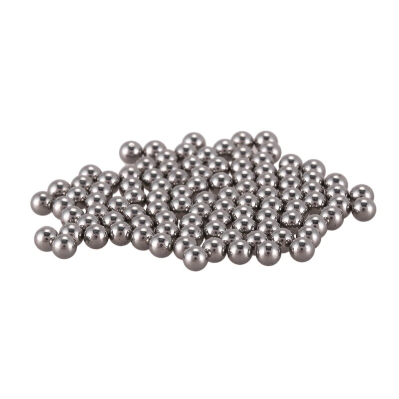 100 Pcs m Diameter Steel Bike Bicycle Bearing Ball Spares: Default Title