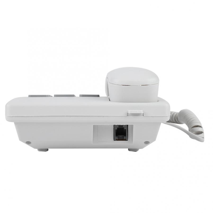 Vaste telefoon voor op het bureau, vaste telefoon voor thuis, ondersteuning voor opnieuw kiezen, pauze, flash-functie voor thuiskantoorgebruik