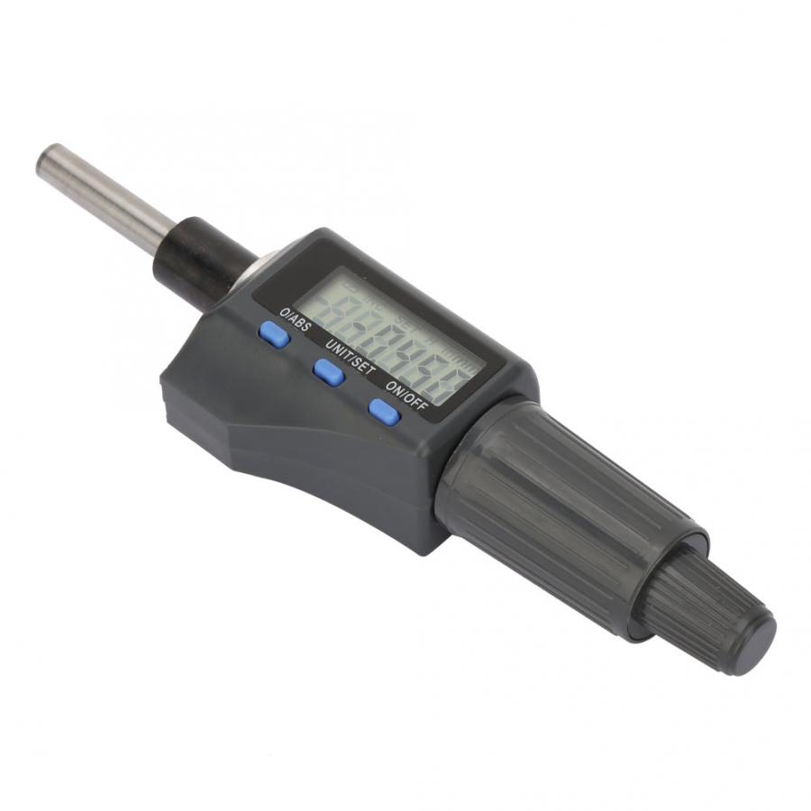 0.001mm Digital Micrometer Head 0-25mm Electronic Micrometer Head Support Unit Convert