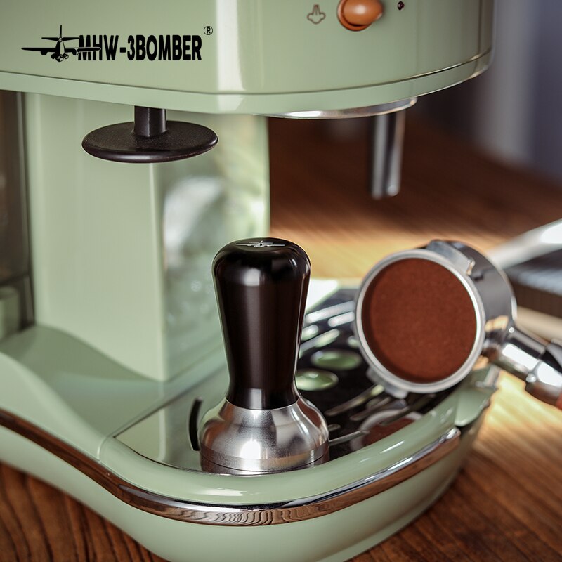 MHW-3BOMBER Coffee Tamper 51mm For Delonghi Coffee Hammer Distributor Barista Tools Accessories Stainless Steel Espresso Tools