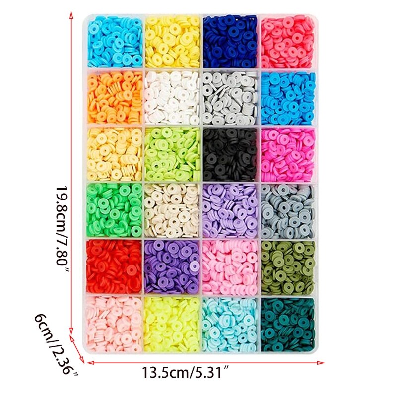 Clay Beads For Jewelry Making Kit Parent-Child Activity Glass Seed Beads for DIY Bracelet Making Kit for Kids Girls