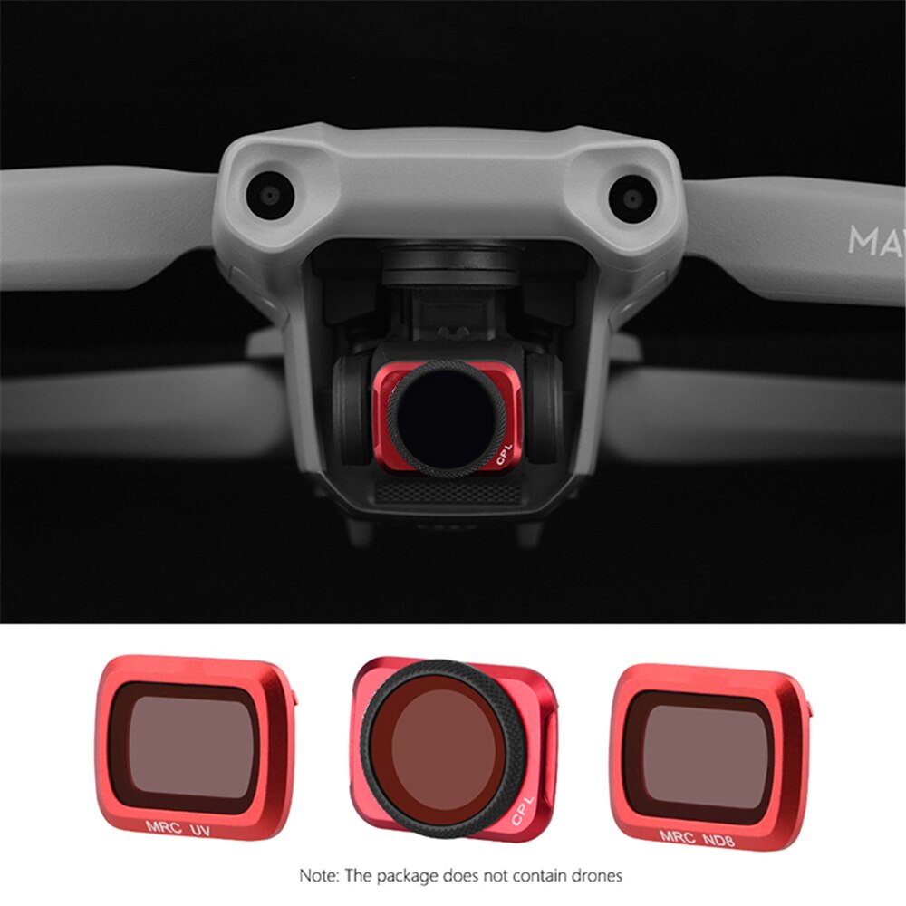 Camera Gepolariseerde Lens Filter Cpl Verstelbare Nd Uv Lens Voor Dji Mavic Air 2 Drone Accessoires