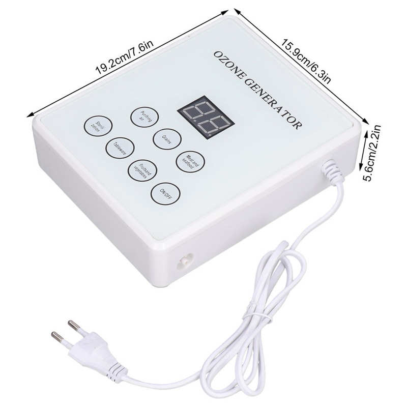 Multifunctional Fruit Vegetable Cleaning Machine Dissolving Pesticides Ozone Purifier for Home Use