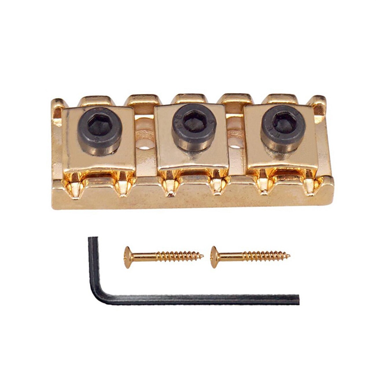 Floyd Rose de 42mm puente trémolo de guitarra eléctrica bobinado almohada piezas accesorios para guitarra instrumentos musicales: Dorado