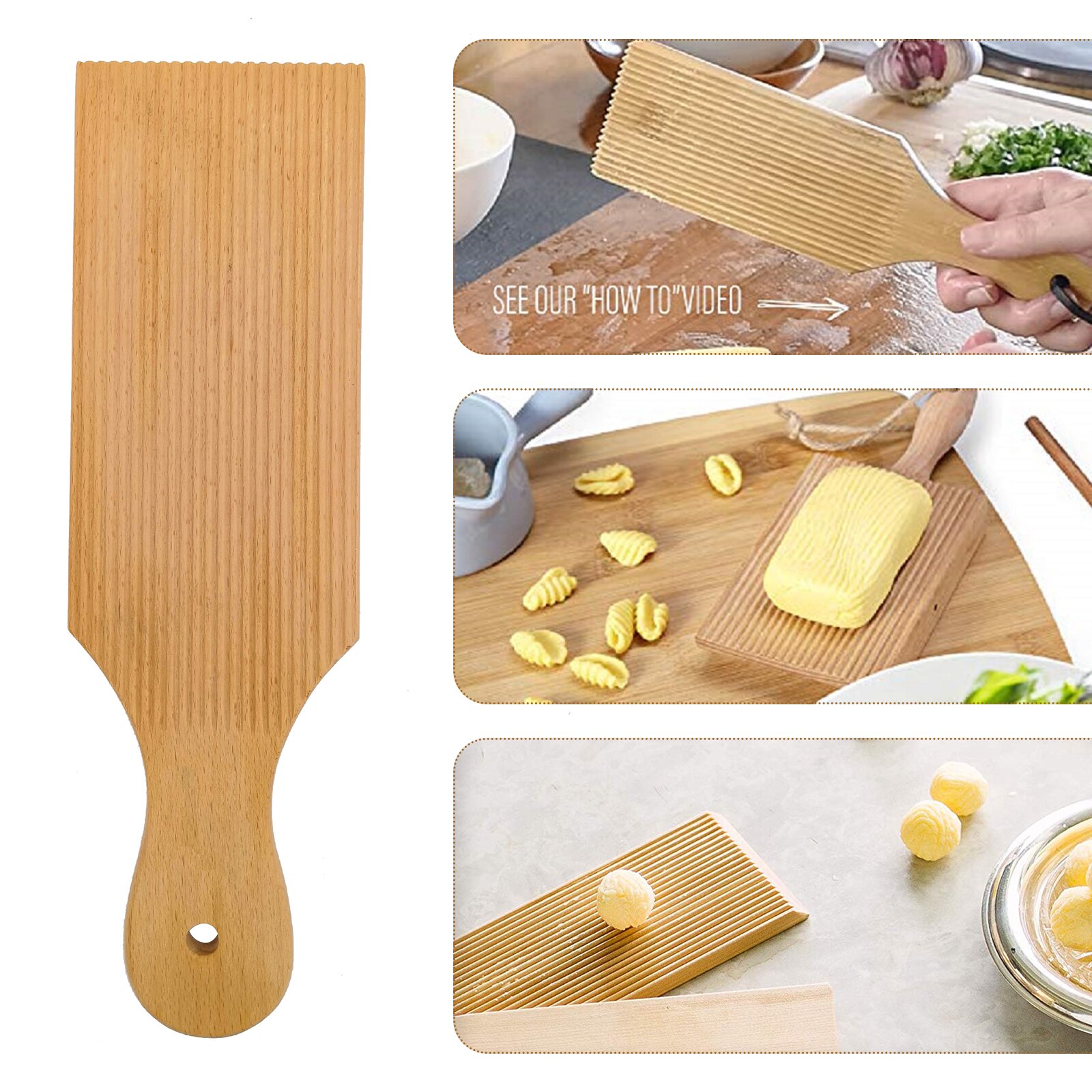 Holz Nudeln Butter Tisch Und Eis bin Stiel Leicht Machen Authentische Hausgemachte Pasta Und Nicht-Stock Butter Pasta Bord Gnocchi Rolle
