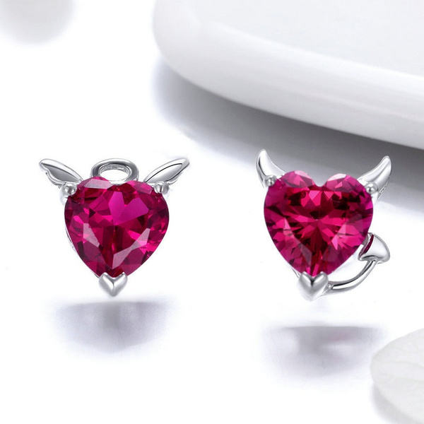 Pendientes de circonita de cristal rojo para mujer, aretes colgantes con incrustaciones de piedra CZ, Color dorado Vintage, joyería de boda femenina,: Verde Dragonly