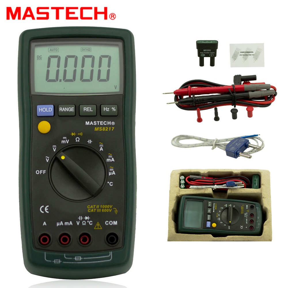 MASTECH Frau8217 Digital Multimeter AC/DC Spannung... – Grandado