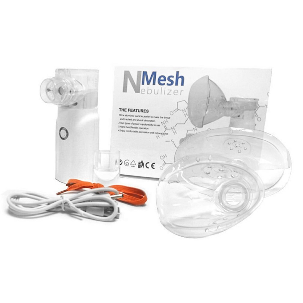 Atomizer USB przenośny ręczny cichy Piezo nebulizator dla dorosłych nawilżacz rozpylacz mgiełki robić twarzy sauna robić twarzy idealny robić domowego biura