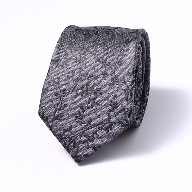 Luxury Classic Neckties Classic Men's Wedding Ties Jacquard Woven 100% Silk 6cm Men Neck Ties