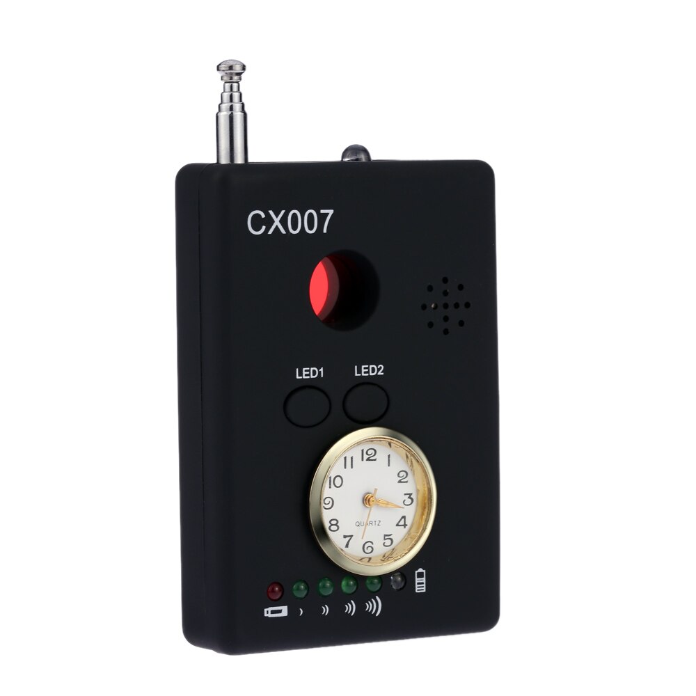 Multi-functional Wireless Signal Radio Detector Full-range RF Auto-detection Tracer Finder 1MHz-6.5GHz Adjustable Sensitivity