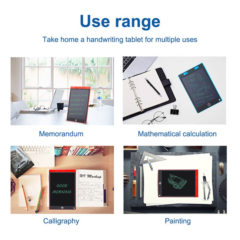 Tavoletta da disegno 8.5 "12 pollici 8.5 pollici tavoletta da scrittura lcd tavoletta grafica elettronica tavolo da disegno scrittura a mano portatile ultra sottile