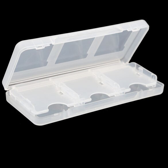 Estojo de cartucho portátil nintendo ds lite, 6 em 1 para nintendo ds lite e ndsl nds caixa de caixa