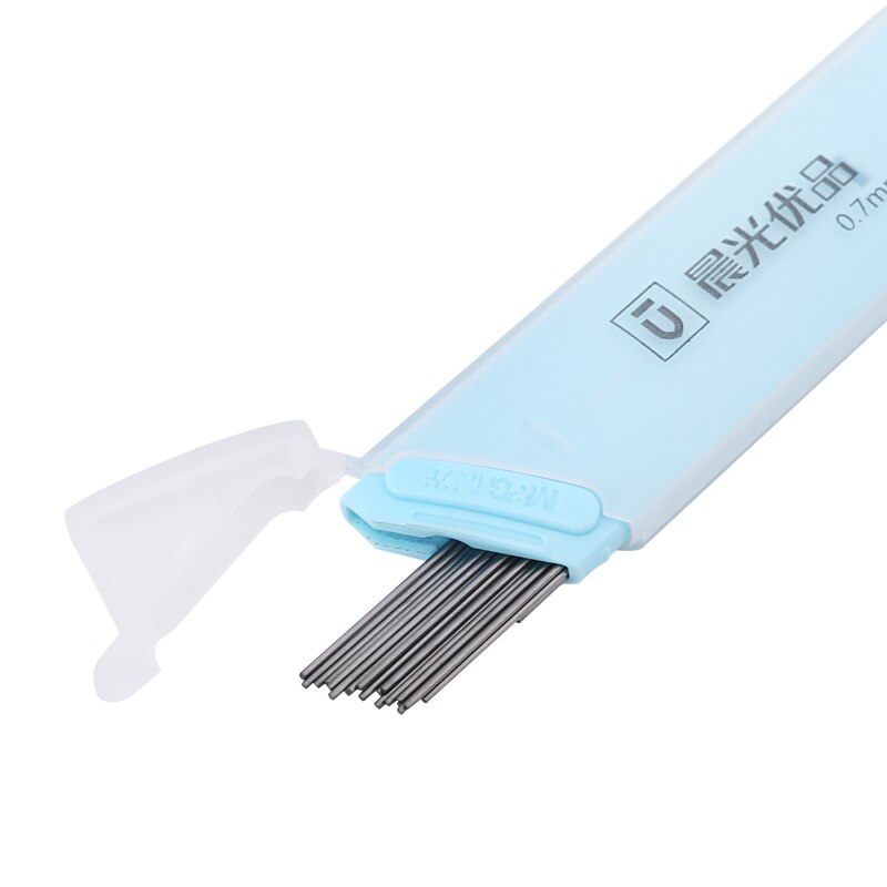 Andstal 400 stk blyantstifter  hb 0.5mm 0.7mm m & g grafitt bly mekanisk blyant påfylling plast automatisk erstatte blyantbly