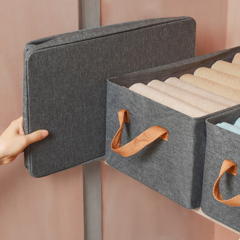 Kationische Kleidung Aufbewahrung sbox Mäntel Socken Spielzeug Veranstalter Container Heimat Schrank Schublade Veranstalter Schal Unterwäsche Organizer Kasten