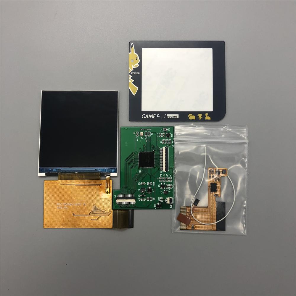 Facile à installer 2.6 "taille d'origine IPS haute luminosité écran LCD est adapté pour Nintendo Gameboy poche GBP: 2.6 black PK