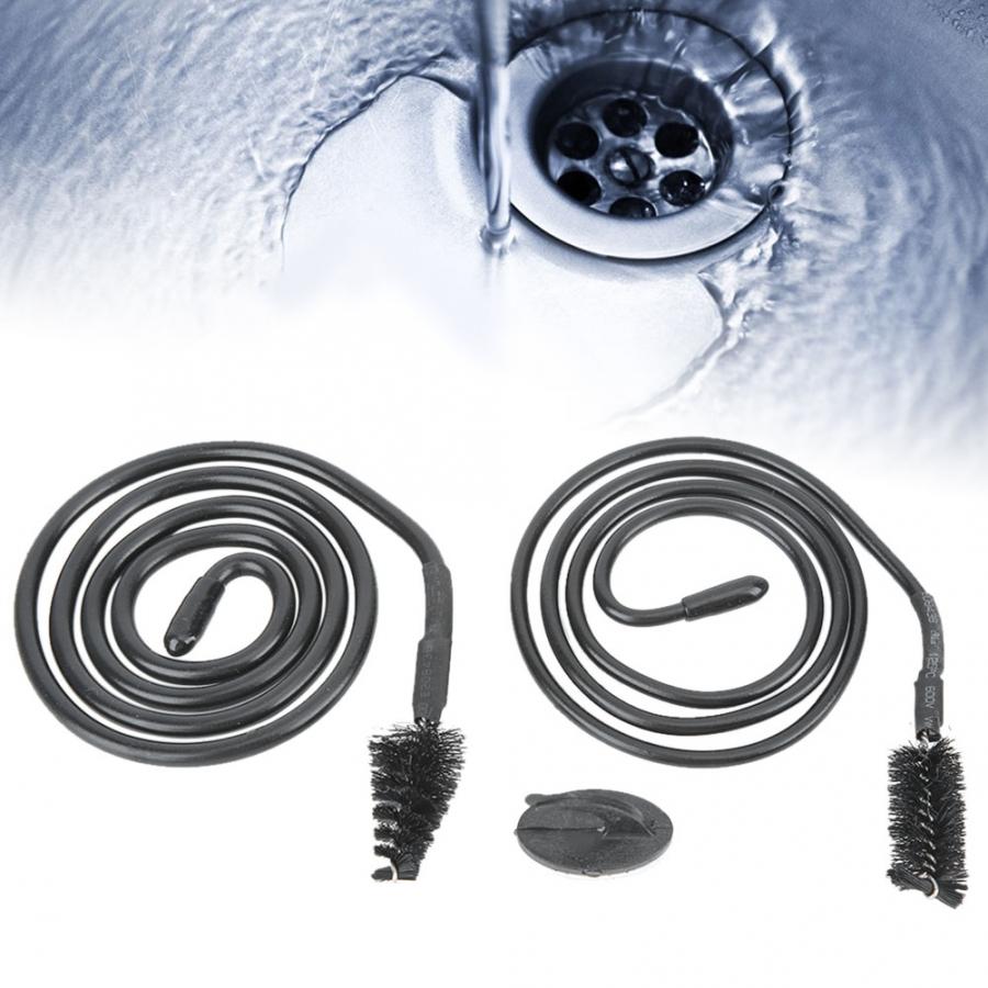 1Set Sewer Pipeline Drain Cleaner Dredge Brush Sink Kitchen Toilet Tub Cleaning Tools Bathroom Drain Strainers