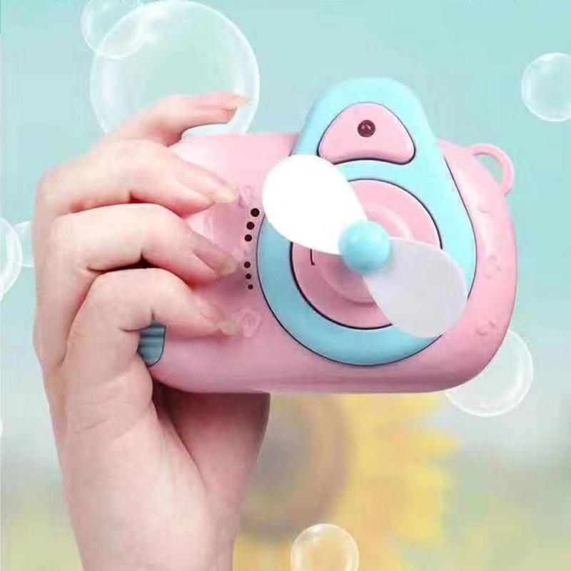 Macchina fotografica Bolla Che Soffia Giocattoli Elettrico Automatico A Portata di mano Macchina delle Bolle di Giocattoli per I Bambini Regalo Di Compleanno Sapone Bolla del Colpo Ventilatore creatore giocattolo