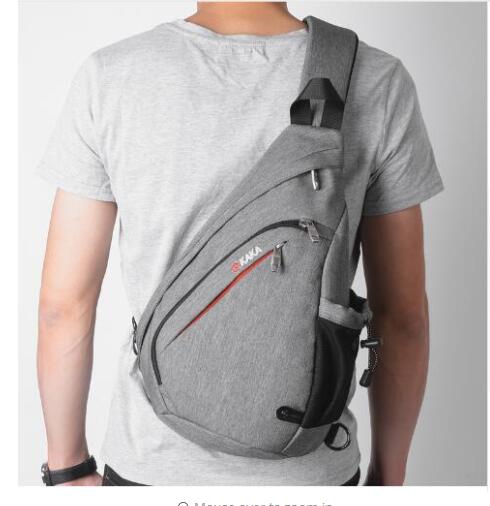 Kaka merk heren messenger bags borsttas heren grote mannelijke schoudertas usb-oplaadbare crossbody tassen borsttas canvas voor heren