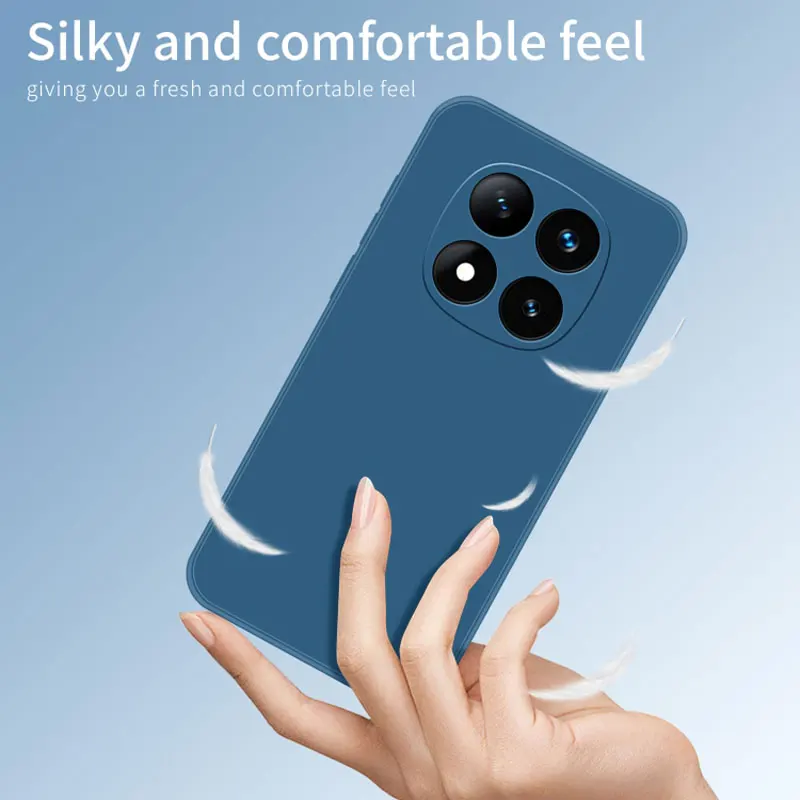 Custodia in silicone originale per Xiaomi Redmi Nota 14 pro più Custodia morbida antiurto per Xiomi Redmi Nota14 4G 5G indietro Funda