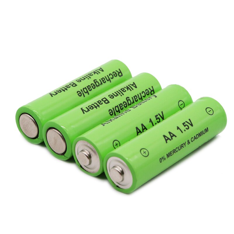 8 Stks/partij Aa Oplaadbare Batterij 3000Mah 1.5V Alkaline Oplaadbare Batery Voor Led Licht Speelgoed Mp3