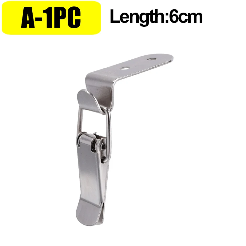 90° Duck-mouth Buckle Lock Wooden Boxes Hardware Closure Hasps Snap Lock Clamp Quick Release Latch for Suitcase Drawers Cabinet: Brown